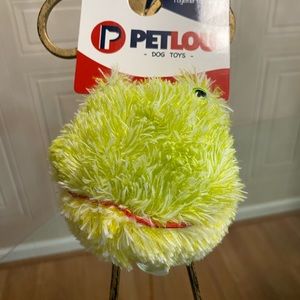 - Brand New Petlou Frog 4” Head With Squeaker